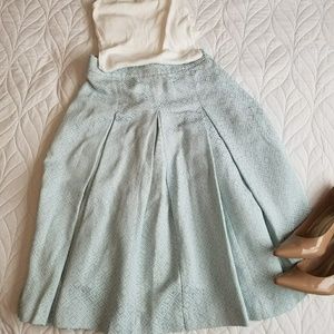 Halogen pleated skirt